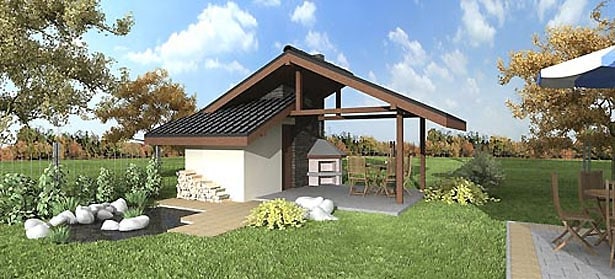 Altánok v záhrade - projekty záhrad