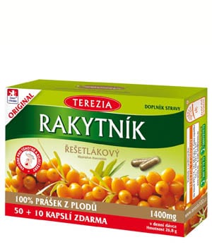 Rakytník rešetliakový - kapsule