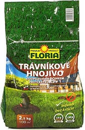 Hnojivo na trávnik Floria - starostlivosť o trávnik