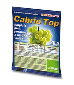 Cabrio Top - pleseň na kvetoch