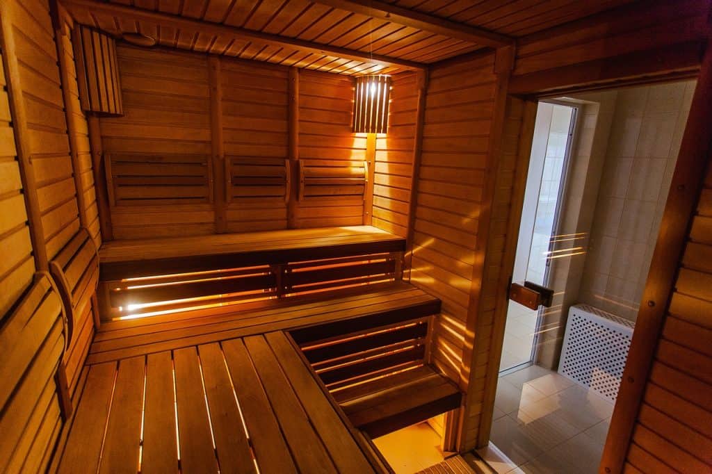 Sauna v rodinnom dome