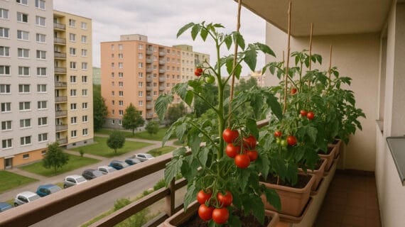 Ako na pestovanie zeleniny na sídlisku