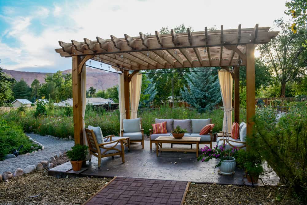 Drevená pergola