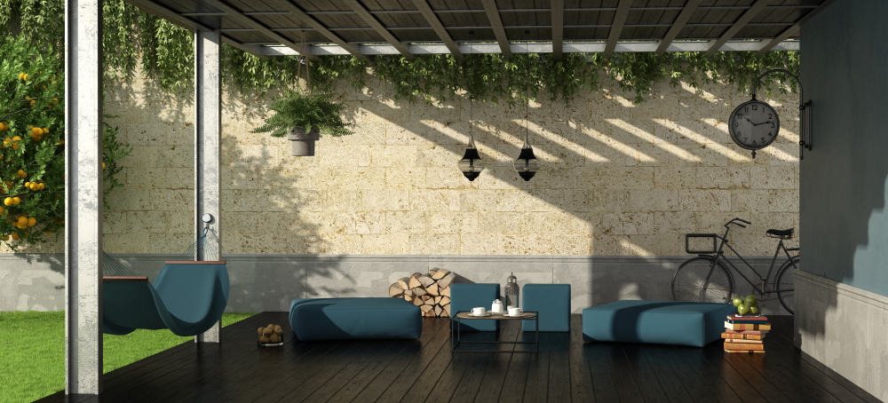 Kovová pergola