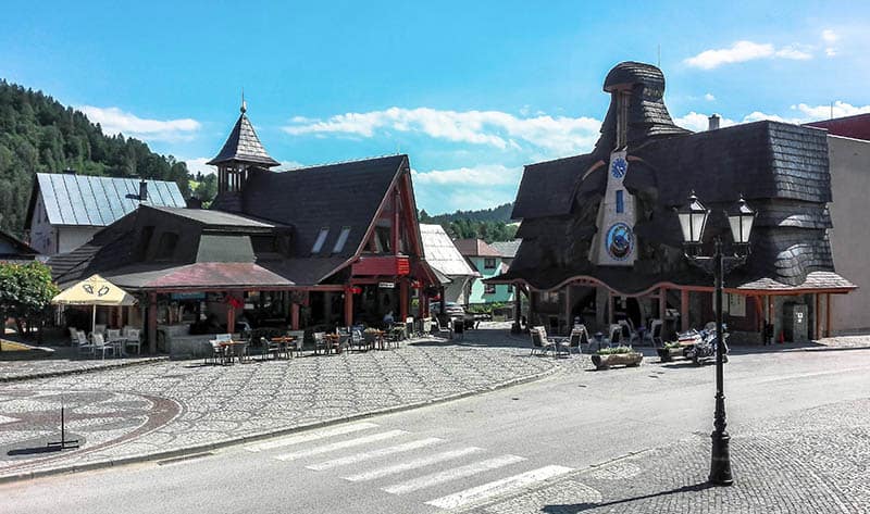 Stará Bystrica - námestie