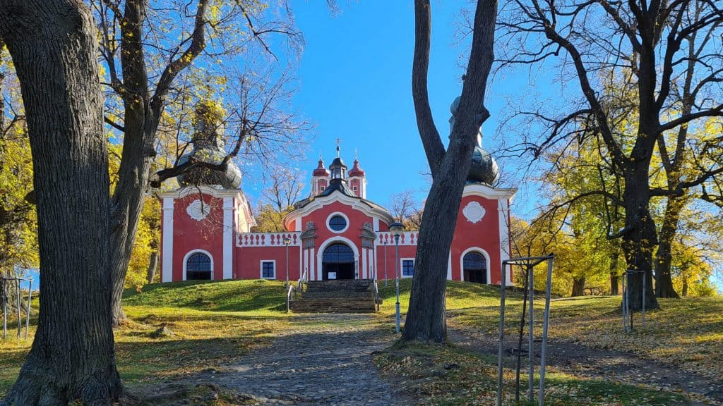 Vstup na kalváriu v Banskej Štiavnici